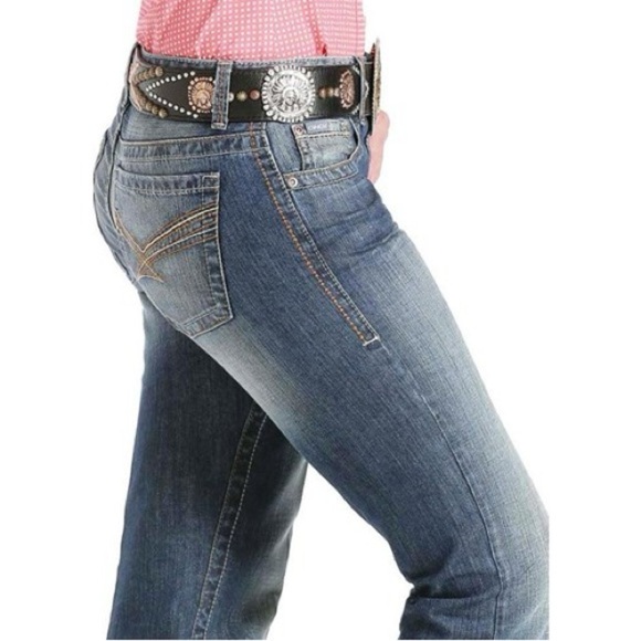CINCH WOMEN'S WESTERN ADA MEDIUM WASH DENIM JEANS | NEW/NWT!!🤠🩷👖 - Picture 3 of 12